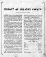 History - Page 005, Lebanon County 1875